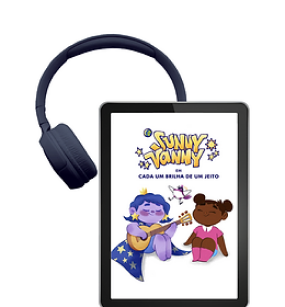 Fone e tablet com animacast